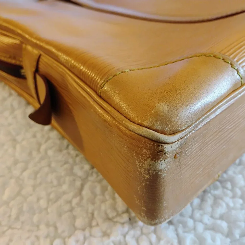 Louis Vuitton Epi Leather Porte Documents Travel Briefcase Men Women